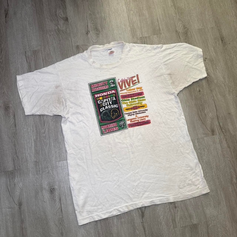 Ohio State Buckeyes 1997 Honda Central City Classic white t-shirt